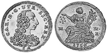 1/2 Carlino 1755-1759