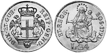 24 Lire 1793-1795