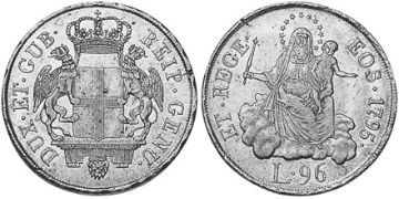 96 Lire 1793-1797