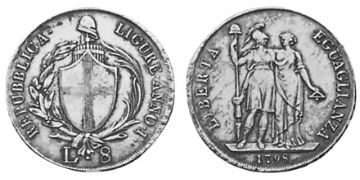 8 Lire 1798-1799