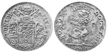 20 Bolognini 1778-1780