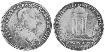 30 Bolognini 1782