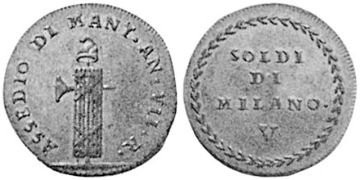 5 Soldi 1799