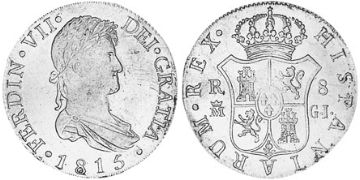 8 Reales 1814-1830