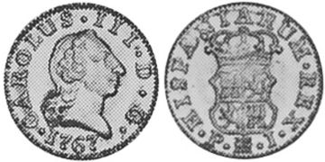 1/2 Escudo 1759-1771