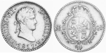 1/2 Escudo 1817