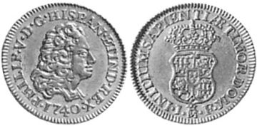 Escudo 1729-1742