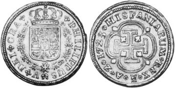 2 Escudos 1719-1725