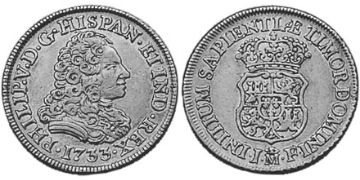 2 Escudos 1730-1734