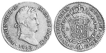2 Escudos 1811-1814
