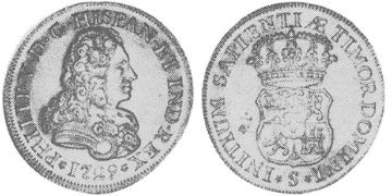 4 Escudos 1729-1730