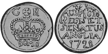 2 Pice 1728-1737