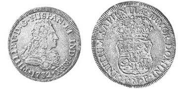 4 Escudos 1732-1734