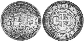 8 Escudos 1682-1688