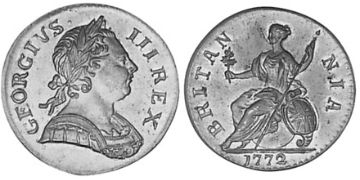 1/2 Penny 1770-1775