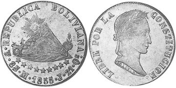 8 Scudos 1852-1857