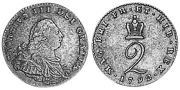 2 Pence 1792