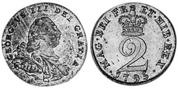 2 Pence 1795-1800