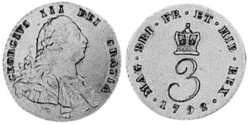 3 Pence 1792