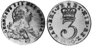 3 Pence 1795-1800
