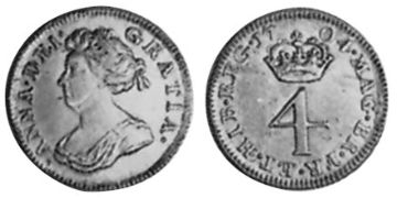 4 Pence 1703-1713