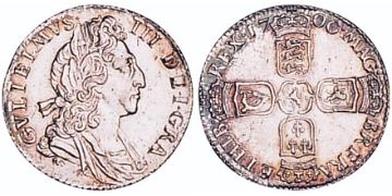 6 Pence 1697-1701