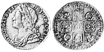 6 Pence 1728-1736