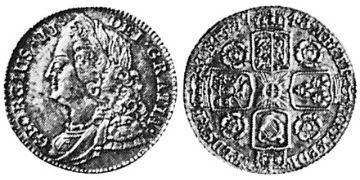 6 Pence 1743-1745
