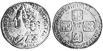 6 Pence 1745-1746