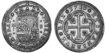 8 Escudos 1710