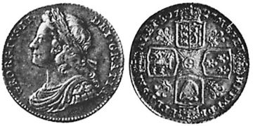 Shilling 1727-1731