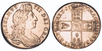 1/2 Crown 1698-1701