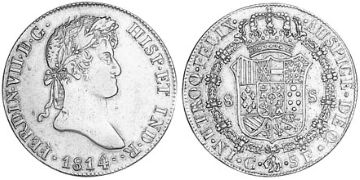 8 Escudos 1813-1814