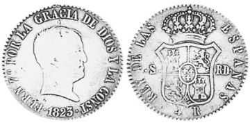 4 Reales 1823