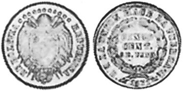 5 Centavos 1871