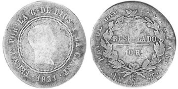 10 Reales 1821