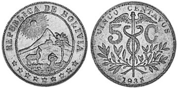 5 Centavos 1935