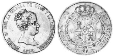 20 Reales 1837-1849