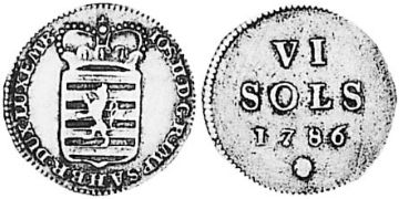 6 Sols 1786-1789