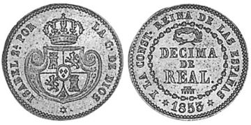 1/10 Real 1850-1853