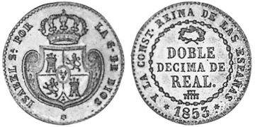 1/5 Real 1853