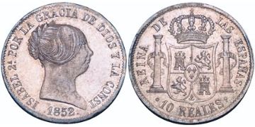 10 Reales 1851-1855