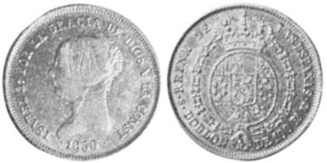 100 Reales 1850-1851