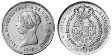100 Reales 1850-1851