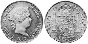 Escudo 1865-1868