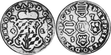 4 Liards 1750-1752