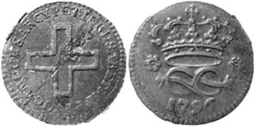 2 Denari 1773-1796