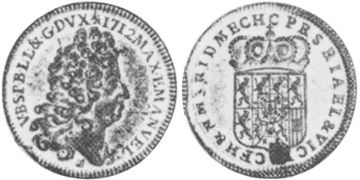 Souverain D´or 1712-1713