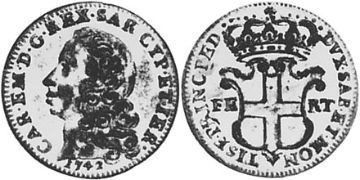 5 Soldi 1742-1748