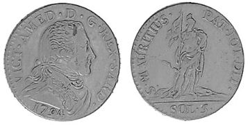 5 Soldi 1794-1796
